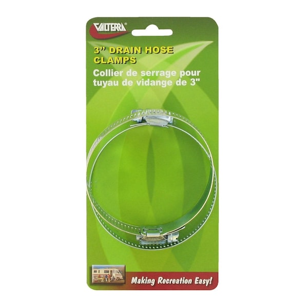 Valterra HOSE CLAMP No 48, ZINC PLATED, 2-1/2IN X 3-1/2IN, 2 PER CARD H03-0058VP - main